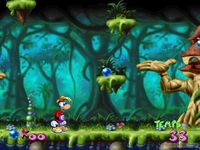 une photo d'Ã©cran de Rayman (Playstation) sur Sony Playstation